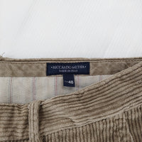 RICCARDO METHA イタリア製 太畝コーデュロイパンツ サイズ48 パンツ ベージュ メンズ リカルドメッサ【中古】5-0107T♪