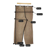 RICCARDO METHA イタリア製 太畝コーデュロイパンツ サイズ48 パンツ ベージュ メンズ リカルドメッサ【中古】5-0107T♪