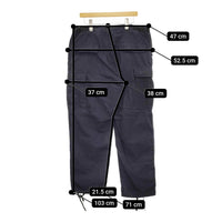 PROPPER BDU TROUSER サイズM/S 軍パン ミリタリー カーゴパンツ ネイビー メンズ プロッパー【中古】5-0119M♪