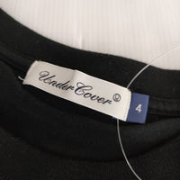 UNDERCOVER REBEL リーベルロゴ UC1C3814 半袖Ｔシャツ カットソー ブラック メンズ アンダーカバー【中古】5-0519S∞