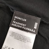 MONCLER/FRAGMENT MAGLIA T-SHIRT THUNDERBOLT PROJECT POKEMON PIKACHU ピカチュウ 半袖Ｔシャツ カットソー ブラック メンズ モンクレール/フラグメント【中古】5-0623S∞