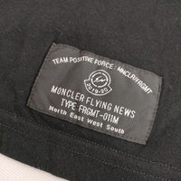MONCLER/FRAGMENT MAGLIA T-SHIRT THUNDERBOLT PROJECT POKEMON PIKACHU ピカチュウ 半袖Ｔシャツ カットソー ブラック メンズ モンクレール/フラグメント【中古】5-0623S∞