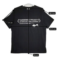 MONCLER/FRAGMENT MAGLIA T-SHIRT THUNDERBOLT PROJECT POKEMON PIKACHU ピカチュウ 半袖Ｔシャツ カットソー ブラック メンズ モンクレール/フラグメント【中古】5-0623S∞