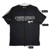 MONCLER/FRAGMENT MAGLIA T-SHIRT THUNDERBOLT PROJECT POKEMON PIKACHU ピカチュウ 半袖Ｔシャツ カットソー ブラック メンズ モンクレール/フラグメント【中古】5-0623S∞