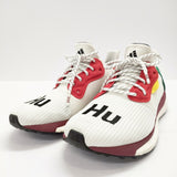 adidas PHARRELL WILLIAMS ファレル・ウィリアムス SOLAR HU GLIDE M サイズ26.5cm BB8044 スニーカー ホワイト 多色 メンズ アディダス【中古】5-0219G◎