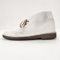 Clarks デザートブーツ サイズUK8 ブーツ ホワイト メンズ クラークス【中古】5-0717G◎