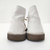 Clarks デザートブーツ サイズUK8 ブーツ ホワイト メンズ クラークス【中古】5-0717G◎