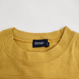 SPRAWLS スヌーピープリント サイズM フットボール 七分袖 Ｔシャツ カットソー イエロー メンズ スプロールズ【中古】5-0223M♪