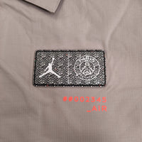 NIKE JORDAN PARIS SAINT GERMAIN WOVEN JACKET FA220105EAG M パリサンジェルマン ナイロン ジャケット トープ メンズ ナイキ【中古】5-0223M♪