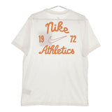 NIKE プリントTシャツ バックプリント 半袖Ｔシャツ カットソー オフホワイト メンズ ナイキ【中古】5-0519S∞