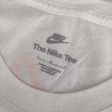 NIKE プリントTシャツ バックプリント 半袖Ｔシャツ カットソー オフホワイト メンズ ナイキ【中古】5-0519S∞