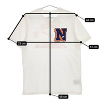 NIKE プリントTシャツ バックプリント 半袖Ｔシャツ カットソー オフホワイト メンズ ナイキ【中古】5-0519S∞