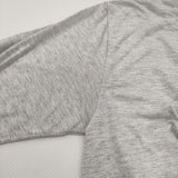 SOFFE USA製 US エアフォース AIR FORCE リフレクタープリント サイズS 長袖Ｔシャツ カットソー ロンＴ グレー メンズ ソフィー【中古】5-0119M♪