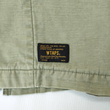 WTAPS DOCTOR L/S クロスボーン 141GWDT-SHM10 サイズ2 長袖シャツ カーキ メンズ ダブルタップス【中古】5-0208M♪