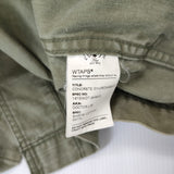 WTAPS DOCTOR L/S クロスボーン 141GWDT-SHM10 サイズ2 長袖シャツ カーキ メンズ ダブルタップス【中古】5-0208M♪