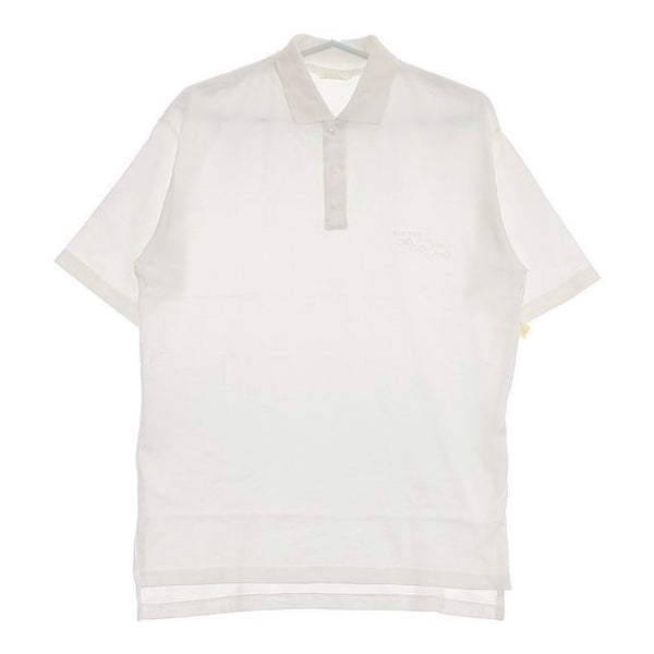 UNDERCOVER Hasta La Victoria Siempre UC-8S-T-106 90 半袖 ポロシャツ ホワイト メンズ アンダーカバー【中古】5-0519S∞