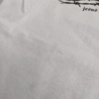 UNDERCOVER ワイヤー期 有刺鉄線 星 半袖Ｔシャツ カットソー 90年代 初期 ホワイト メンズ アンダーカバー【中古】5-0623S∞