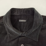 COMOLI corduroy comoli shirt  コーデュロイコモリシャツ 定価50600円 A03-02004 サイズ2 長袖 24AW ブラック メンズ コモリ【中古】5-0113T♪