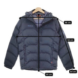 Mammut 1013-00701 Xeron IN Hooded Jacket AF サイズM ダウンジャケット ネイビー メンズ マムート【中古】5-0117A♪