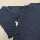 green label relaxing リネンコットンカーディガン サイズM カーディガン ネイビー メンズ グリーンレーベルリラクシング【中古】5-0223M♪