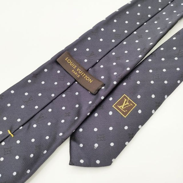 LOUIS VUITTON ネクタイ  モノグラム ブルー ドット柄 楽天市場】【新品】ルイヴィトン LOUIS VUITTON ネクタイ
