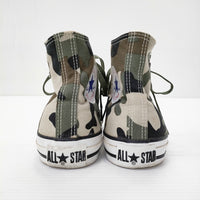 SOPHNET./CONVERSE オールスター サイドジップ 迷彩 カモフラ サイズ25cm ハイカット スニーカー カーキ メンズ ソフネット/コンバース【中古】5-0717G◎