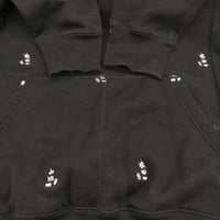 TAKAHIRO MIYASHITA TheSoloist Disney Mickey Mouse Embroidered Hoody パーカー ブラック メンズ タカヒロミヤシタザソロイスト【中古】5-0208M♪