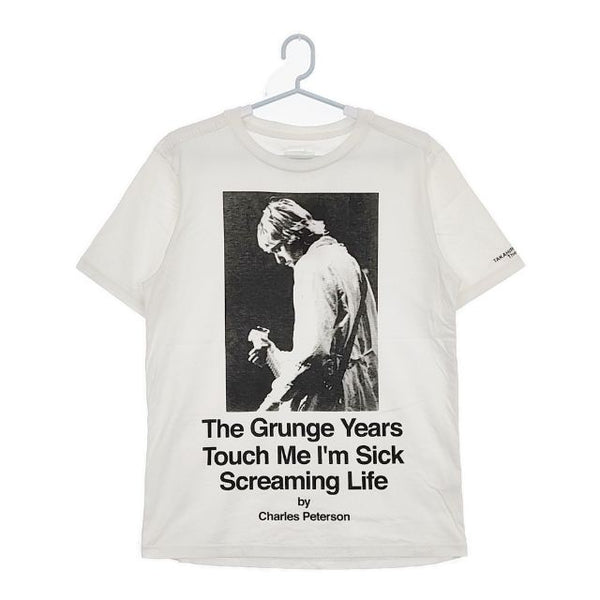 TAKAHIRO MIYASHITA TheSoloist カートコバーン sc.0036SS19 半袖Ｔシャツ カットソー ホワイト メンズ タカヒロミヤシタザソロイスト【中古】5-0623S∞