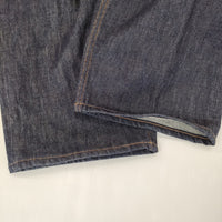 AURALEE HARD TWIST DENIM WIDE PANTS INDIGO 定価29700円 A00P03DM サイズ32 デニムパンツ ネイビー メンズ オーラリー【中古】5-0208G♪