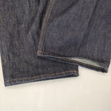 AURALEE HARD TWIST DENIM WIDE PANTS INDIGO 定価29700円 A00P03DM サイズ32 デニムパンツ ネイビー メンズ オーラリー【中古】5-0208G♪