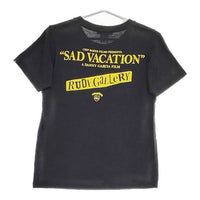 RUDE GALLERY シド＆ナンシー シドヴィシャス SAD VACATION  半袖Ｔシャツ カットソー ブラック メンズ ルードギャラリー【中古】5-0519S∞