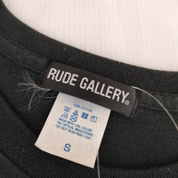 RUDE GALLERY シド＆ナンシー シドヴィシャス SAD VACATION  半袖Ｔシャツ カットソー ブラック メンズ ルードギャラリー【中古】5-0519S∞