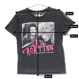 RUDE GALLERY シド＆ナンシー シドヴィシャス SAD VACATION  半袖Ｔシャツ カットソー ブラック メンズ ルードギャラリー【中古】5-0519S∞
