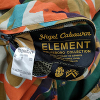 Nigel Cabourn ELEMENT リバーシブルコート 迷彩 総柄 aj022-764 サイズ46 コート グリーン メンズ ナイジェルケーボン【中古】5-0128M♪