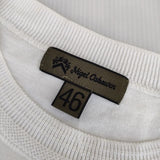 Nigel Cabourn 8040-00-21000 コットン ポケット付 半袖Ｔシャツ カットソー オフホワイト メンズ ナイジェルケーボン【中古】5-0519S∞