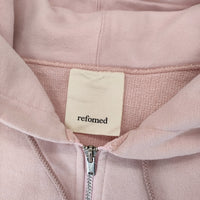 refomed KINCHAKU ZIPUP HOODIE RECU-022 定価36300円 サイズ1 スウェット パーカー 24AW ピンク メンズ リフォメッド【中古】5-0113M♪