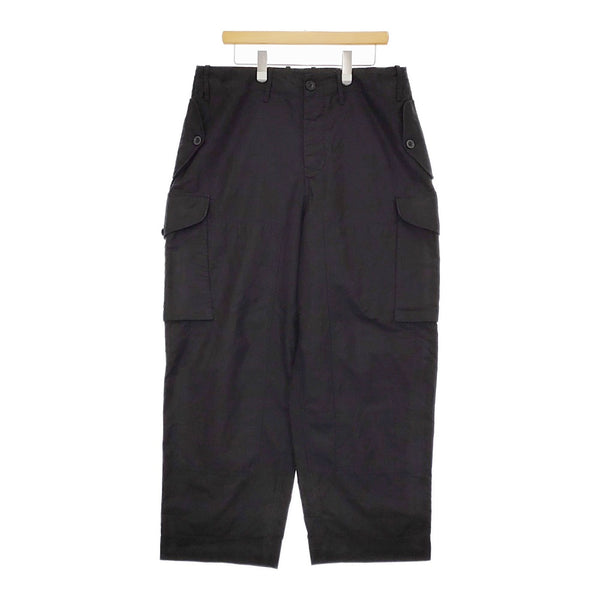 CASEY CASEY MAMO PANT コットンリネン 23HP243 サイズS 定価134200円 カーゴパンツ ブラック メンズ ケイシーケイシー【中古】5-0113M♪