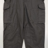 CASEY CASEY MAMO PANT コットンリネン 23HP243 サイズS 定価134200円 カーゴパンツ ブラック メンズ ケイシーケイシー【中古】5-0113M♪