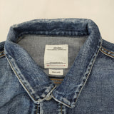 VISVIM SS101XX DMGD-1010 Gジャン ペンキ 122105006003 サイズ2 デニムジャケット 22SS ブルー メンズ ビズビム/ヴィズヴィム【中古】5-0113M♪