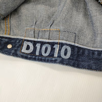 VISVIM SS101XX DMGD-1010 Gジャン ペンキ 122105006003 サイズ2 デニムジャケット 22SS ブルー メンズ ビズビム/ヴィズヴィム【中古】5-0113M♪