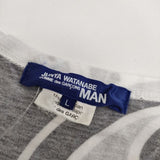 COMME des GARCONS JUNYA WATANABE MAN 和柄 半袖Ｔシャツ カットソー AD2014 ブラック メンズ コムデギャルソンジュンヤワタナベマン【中古】5-0519S∞