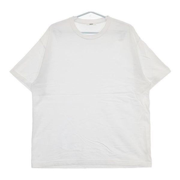 BODHI MIDDLEWEGHIT COTTON CASHMERE TEE 定価19800円 カシミヤ混 BD10004 半袖Ｔシャツ カットソー 24SS ホワイト メンズ ボーディ【中古】5-0623S∞