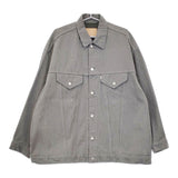 Graphpaper Colorfast Denim Trucker Jacket GU221-30135B サイズ2 デニムジャケット グレー メンズ グラフペーパー【中古】5-0208M♪