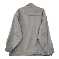 Graphpaper Colorfast Denim Trucker Jacket GU221-30135B サイズ2 デニムジャケット グレー メンズ グラフペーパー【中古】5-0208M♪