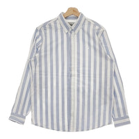 Carhartt I033027 L/S Dillion Shirt サイズS 定価17600円 WIP 長袖シャツ ホワイト ライトブルー メンズ カーハート【中古】5-0208M♪