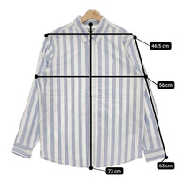 Carhartt I033027 L/S Dillion Shirt サイズS 定価17600円 WIP 長袖シャツ ホワイト ライトブルー メンズ カーハート【中古】5-0208M♪