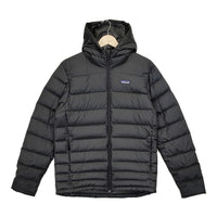 patagonia ハイロフトダウンフーディ 84902 サイズS ダウンジャケット ブラック メンズ パタゴニア【中古】5-1007A◆