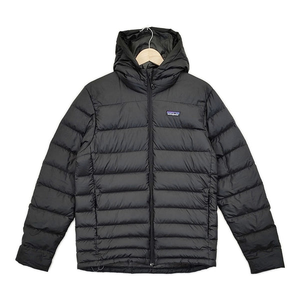 patagonia ハイロフトダウンフーディ 84902 サイズS ダウンジャケット ブラック メンズ パタゴニア【中古】5-1007A◆