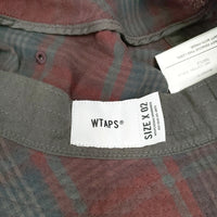 WTAPS BUCKET 01 バケットハット 201HCDT-HT14 サイズ02 帽子 ハット エンジ メンズ ダブルタップス【中古】5-0901G◎