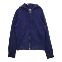 BEAMS PLUS/LOOPWHEELER スウェット ジップアップ SLIM FIT パーカー ネイビー メンズ ビームスプラス/ループウィラー【中古】5-0308M∞